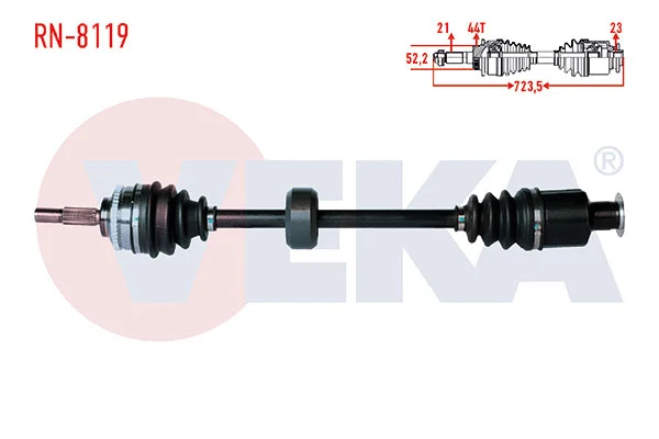 Drive Shaft (RN-8119)
