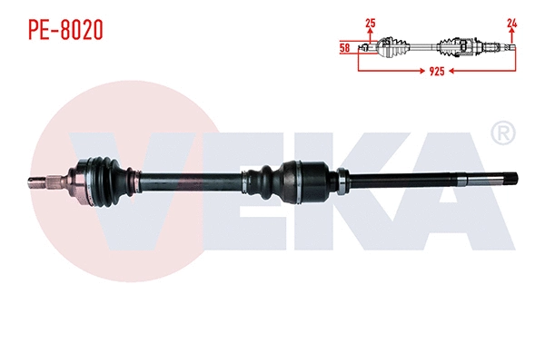 Drive Shaft (PE-8020)