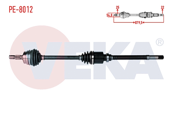 Drive Shaft (PE-8012)