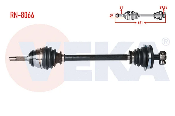 Drive Shaft (RN-8066)