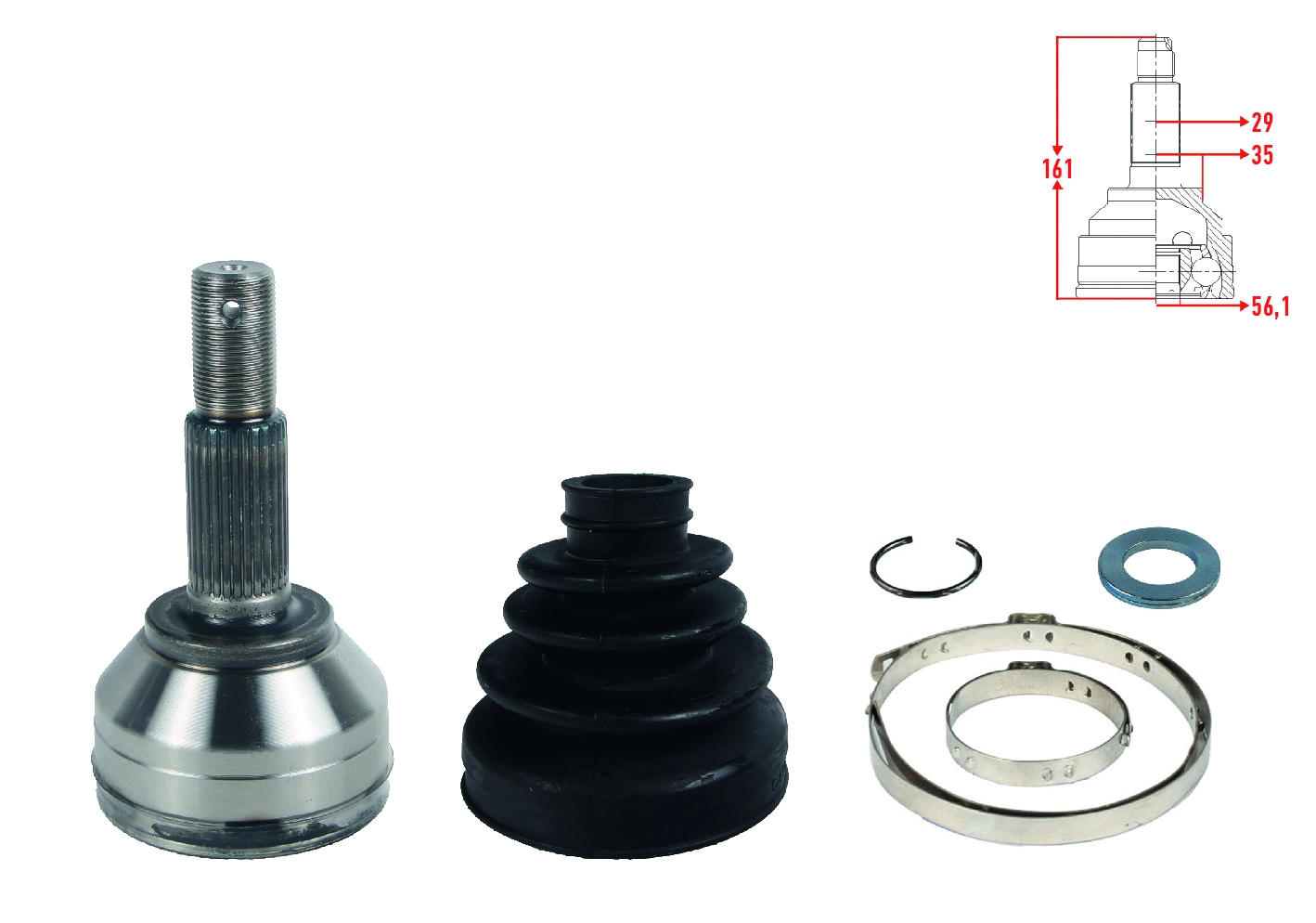 Joint Kit, drive shaft (NI-1054)