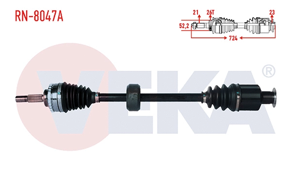 Drive Shaft (RN-8047A)