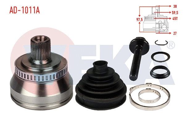 Joint Kit, drive shaft (AD-1011A)