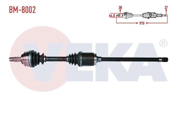 Drive Shaft (BM-8002)