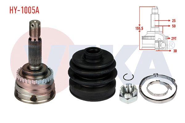 Joint Kit, drive shaft (HY-1005A)