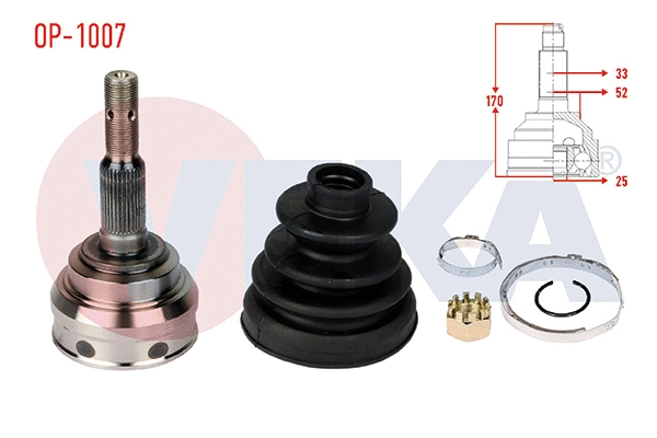 Joint Kit, drive shaft (OP-1007)