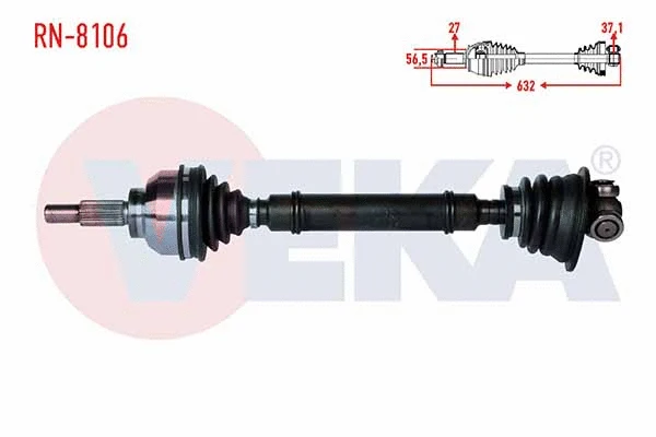 Drive Shaft (RN-8106)