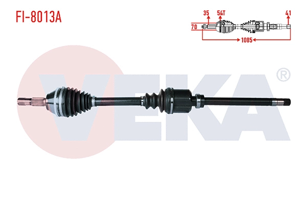 Drive Shaft (FI-8013A)