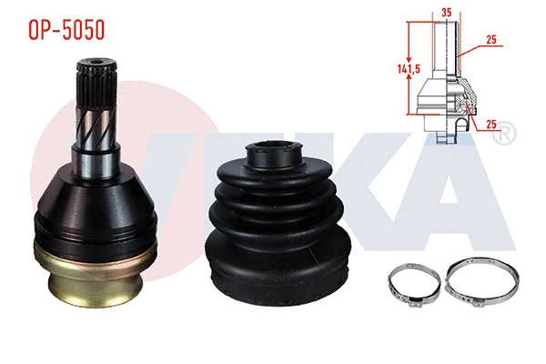 Joint Kit, drive shaft (OP-5050)