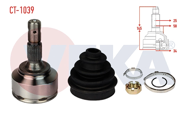 Joint Kit, drive shaft (CT-1039)