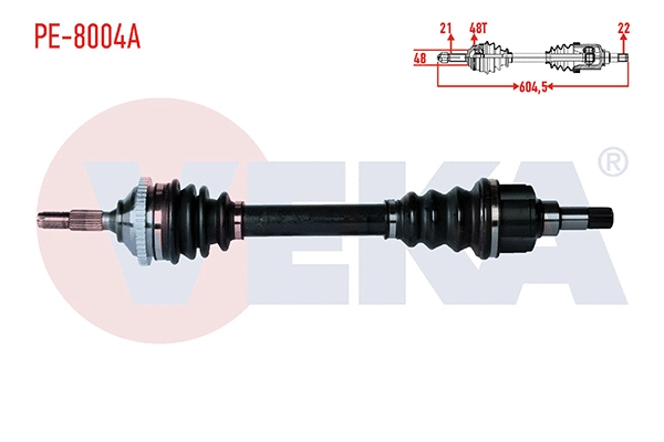 Drive Shaft (PE-8004A)