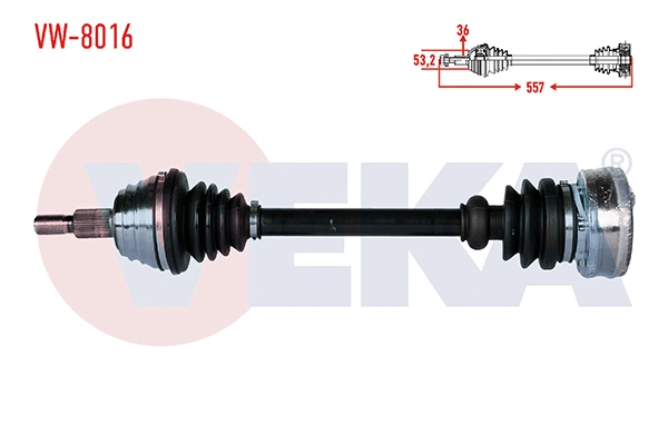 Drive Shaft (VW-8016)