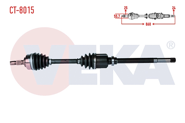 Drive Shaft (CT-8015)
