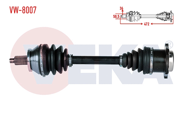 Drive Shaft (VW-8007)