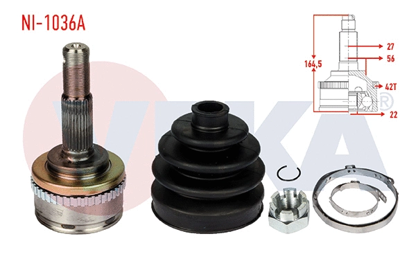 Joint Kit, drive shaft (NI-1036A)
