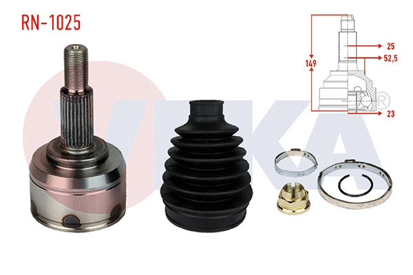 Joint Kit, drive shaft (RN-1025)
