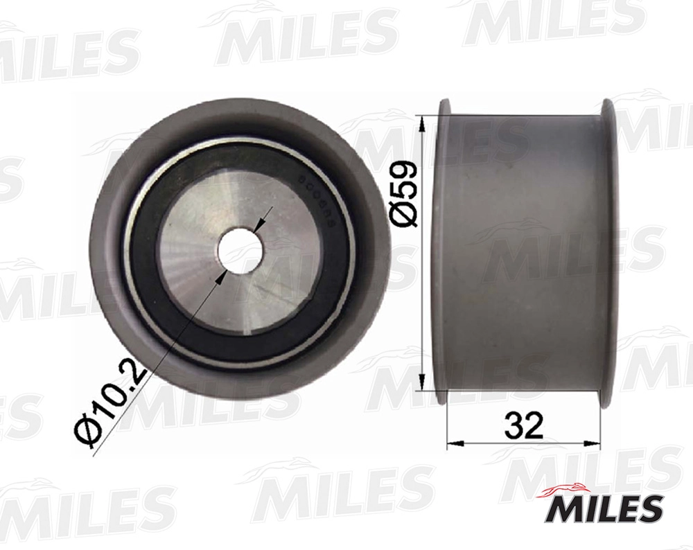 Deflection/Guide Pulley, timing belt