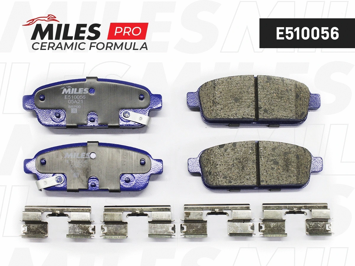 Brake Pad Set, disc brake (E510056)