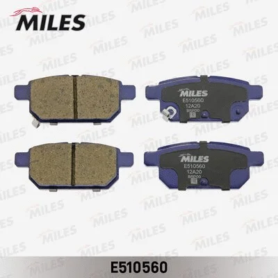Brake Pad Set, disc brake (E510560)