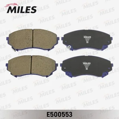 Brake Pad Set, disc brake (E500553)