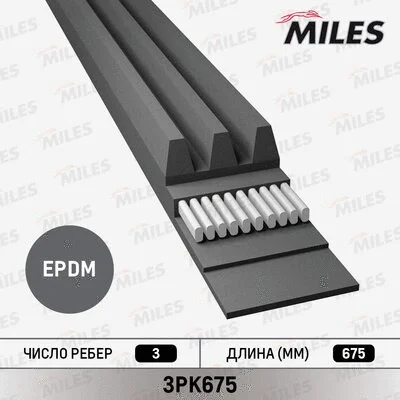 V-Ribbed Belt (3PK675)