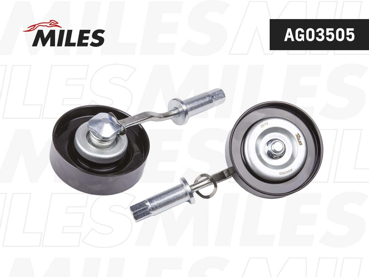 Tensioner Pulley, V-ribbed belt (AG03505)