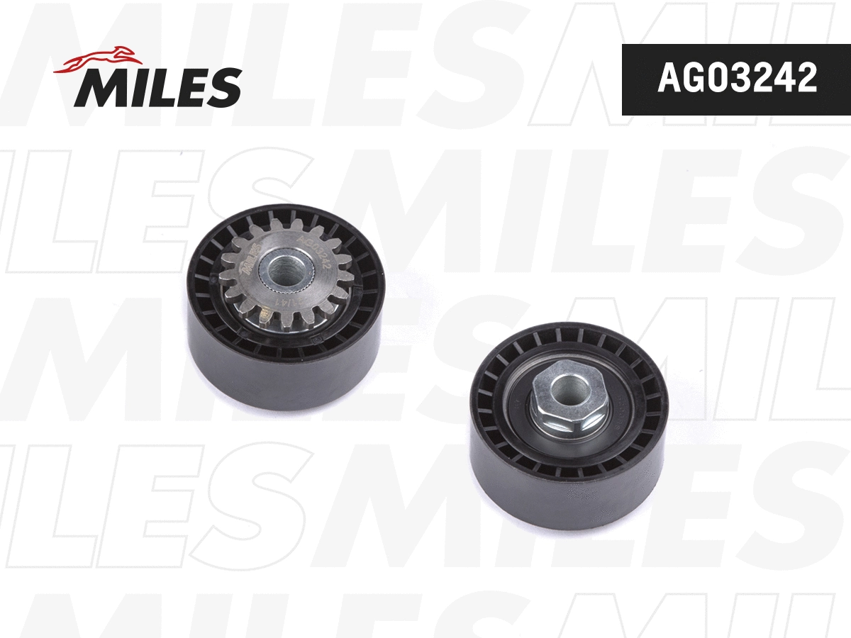 Tensioner Pulley, V-ribbed belt (AG03242)