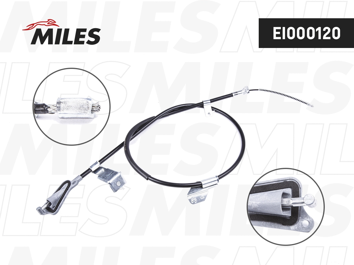 Cable Pull, parking brake (EI000120)
