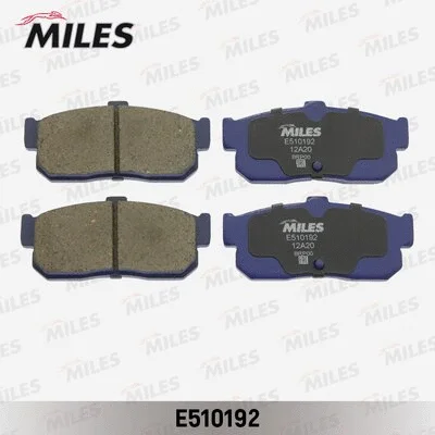 Brake Pad Set, disc brake (E510192)