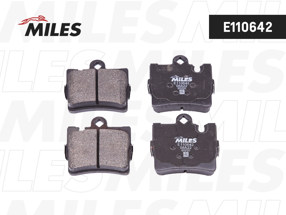 Brake Pad Set, disc brake (E110642)