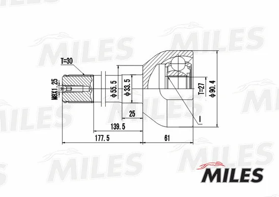 Joint Kit, drive shaft