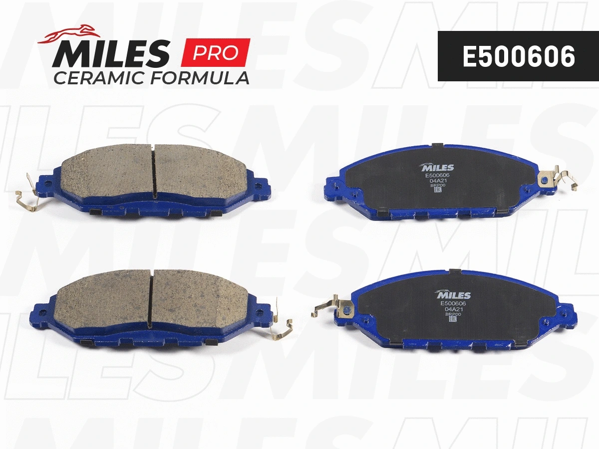 Brake Pad Set, disc brake (E500606)