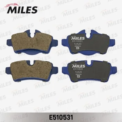 Brake Pad Set, disc brake (E510531)