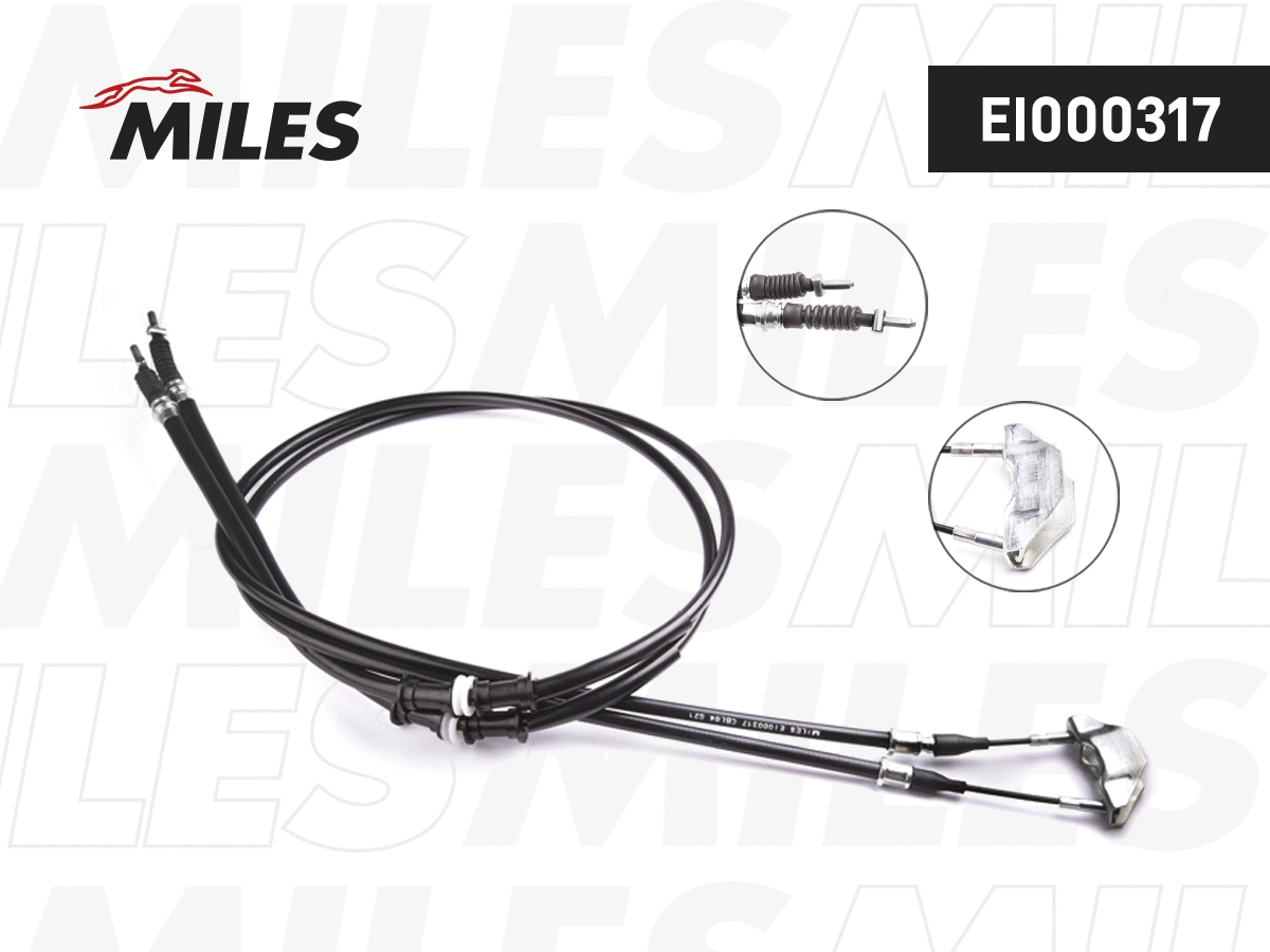 Cable Pull, parking brake (EI000317)