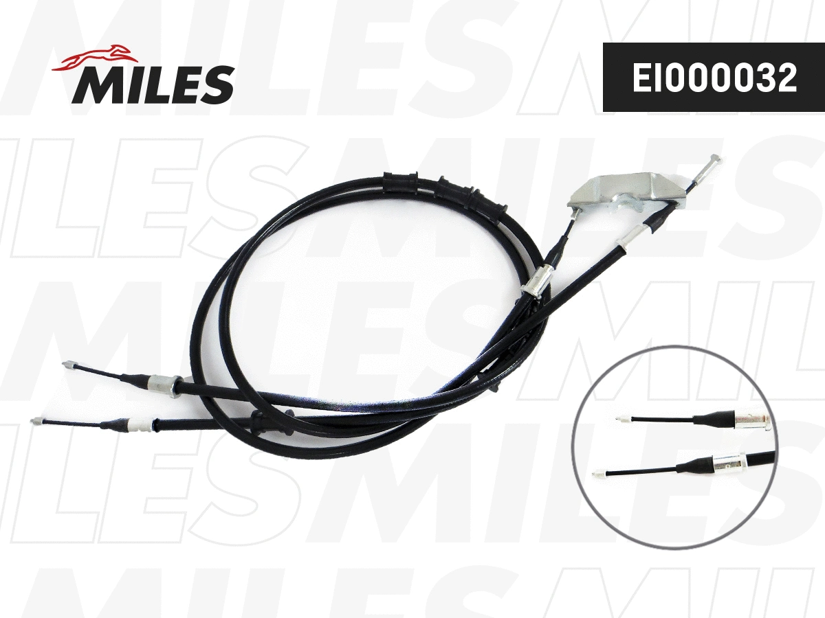 Cable Pull, parking brake (EI000032)