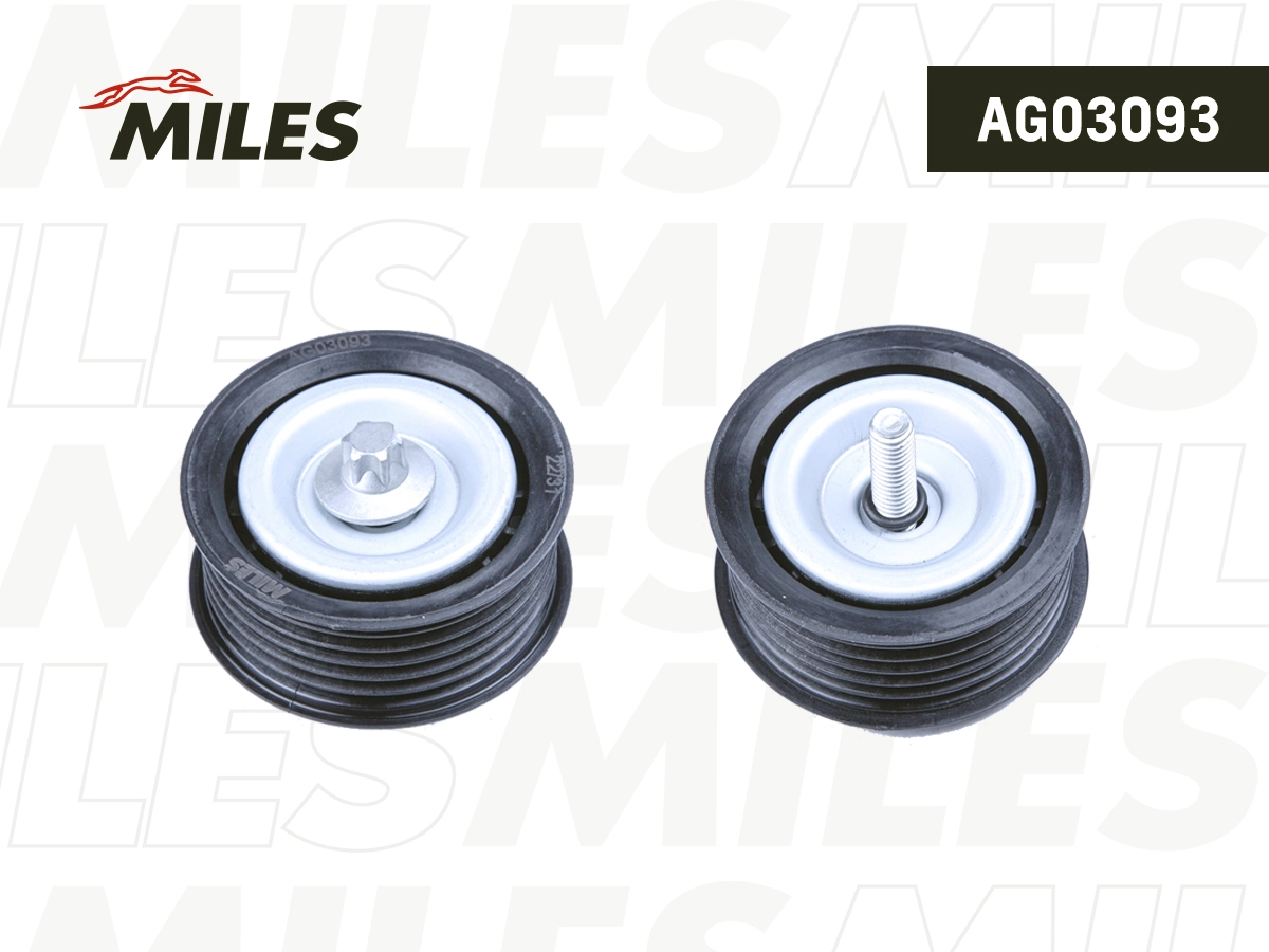 Deflection/Guide Pulley, V-ribbed belt (AG03093)