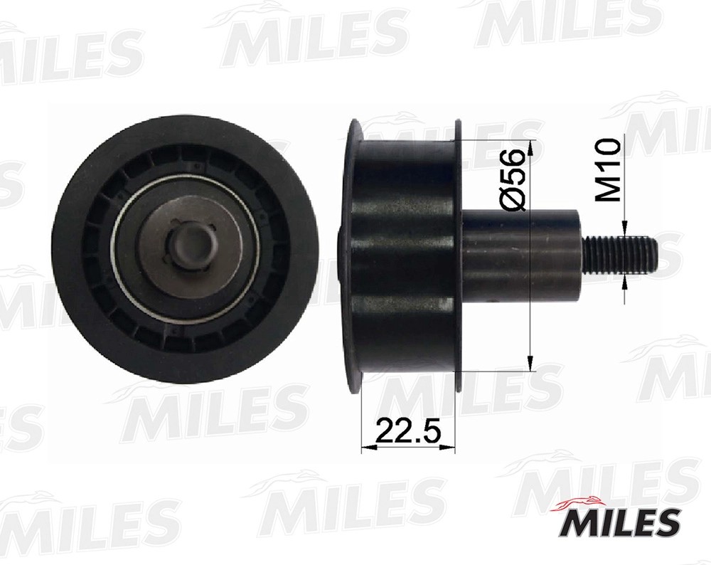 Deflection/Guide Pulley, timing belt