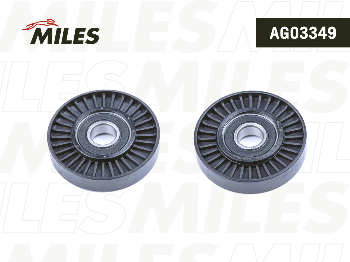 Tensioner Pulley, V-ribbed belt (AG03349)