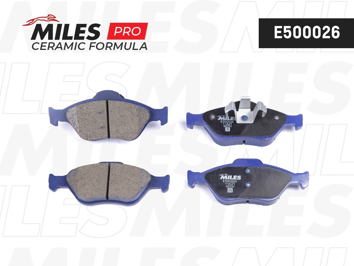 Brake Pad Set, disc brake (E500026)