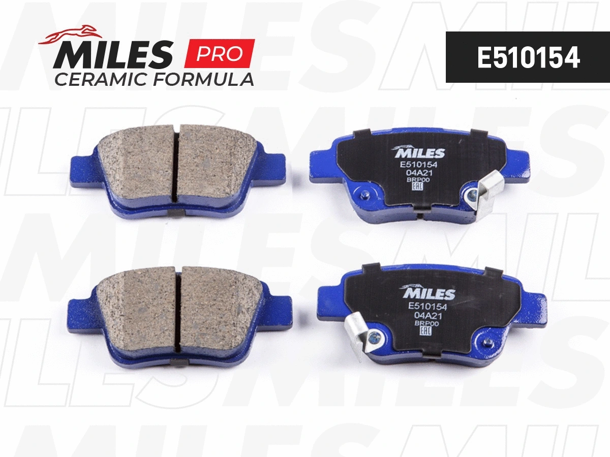 Brake Pad Set, disc brake (E510154)