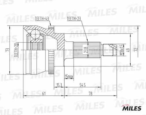 Joint Kit, drive shaft