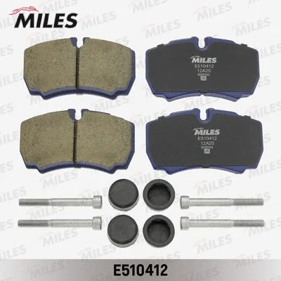 Brake Pad Set, disc brake (E510412)