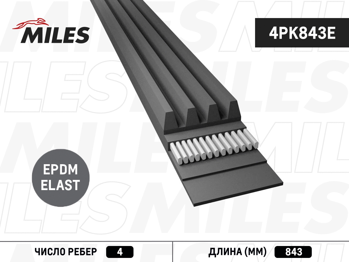 V-Ribbed Belt (4PK843E)