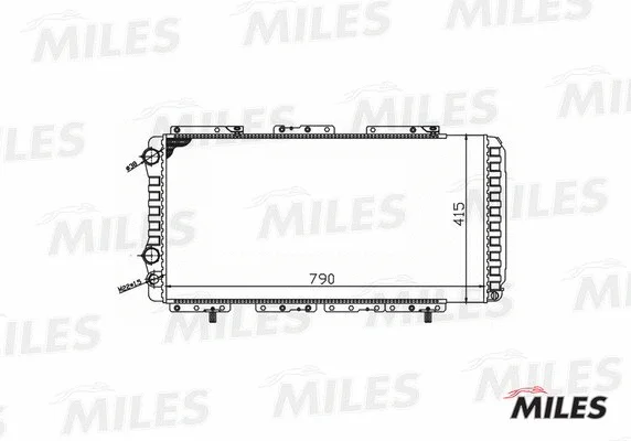 Radiator, engine cooling