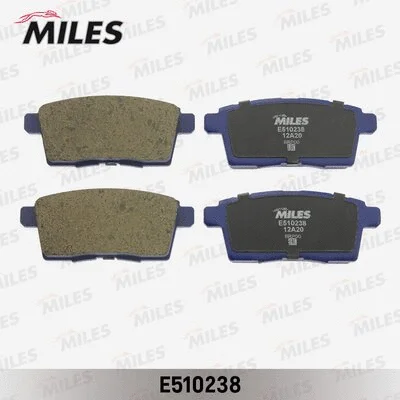 Brake Pad Set, disc brake (E510238)