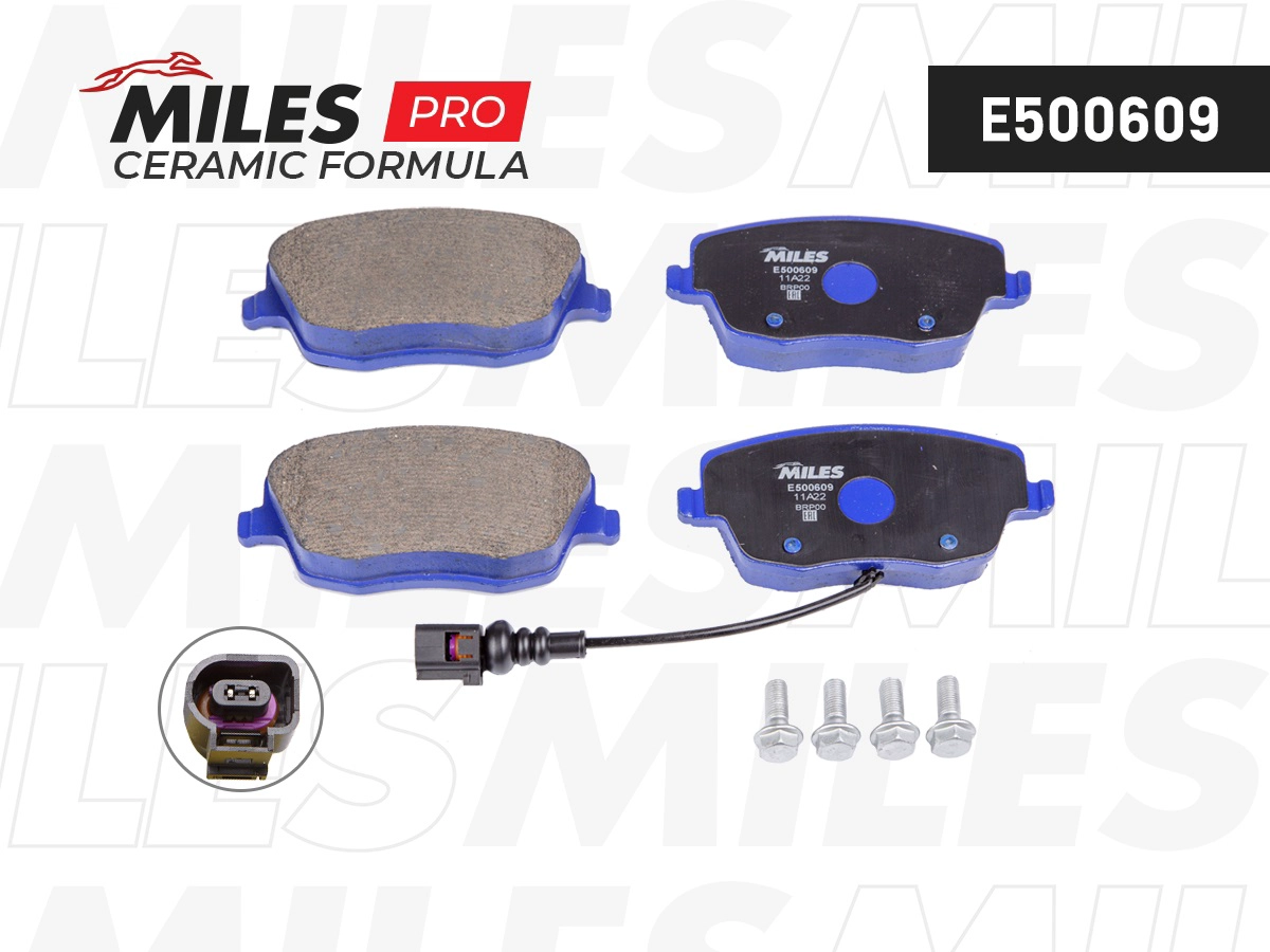 Brake Pad Set, disc brake (E500609)
