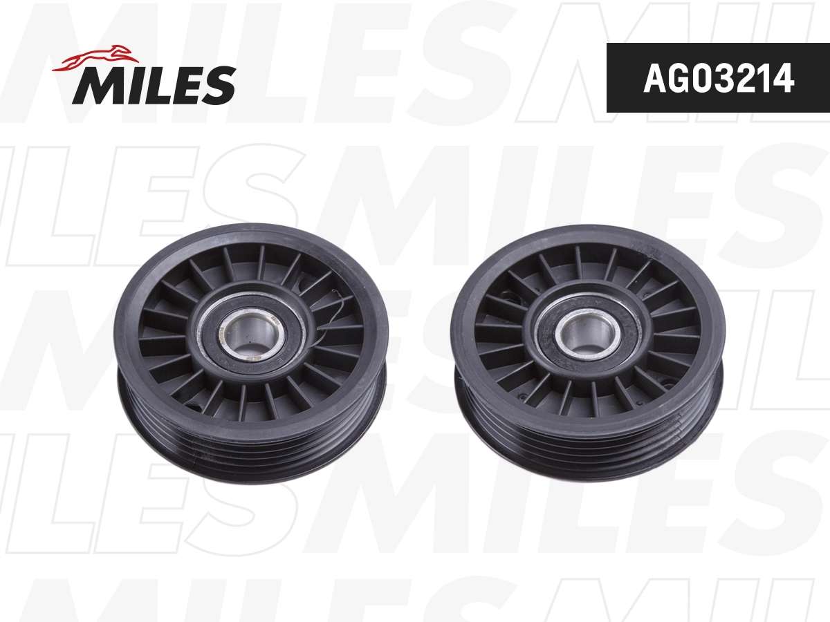 Tensioner Pulley, V-ribbed belt (AG03214)