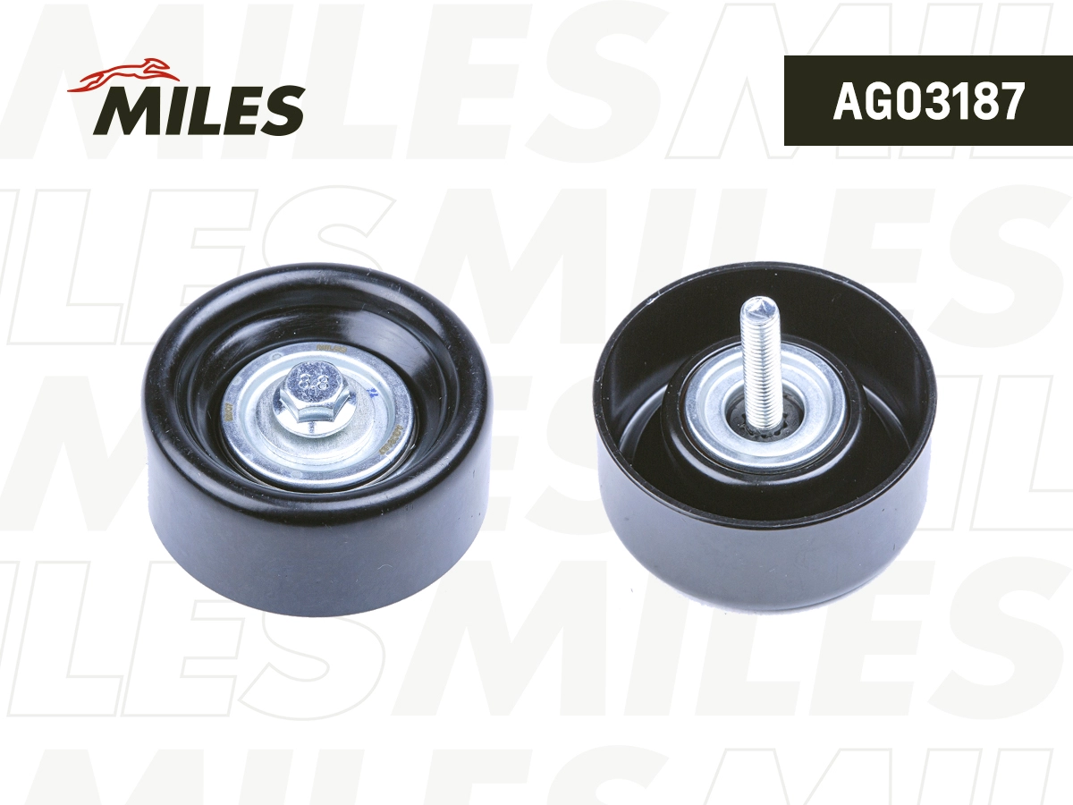 Deflection/Guide Pulley, V-ribbed belt (AG03187)