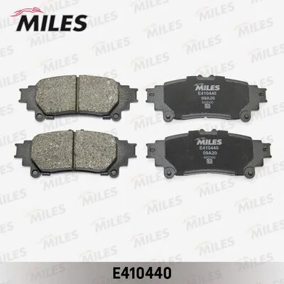 Brake Pad Set, disc brake (E410440)