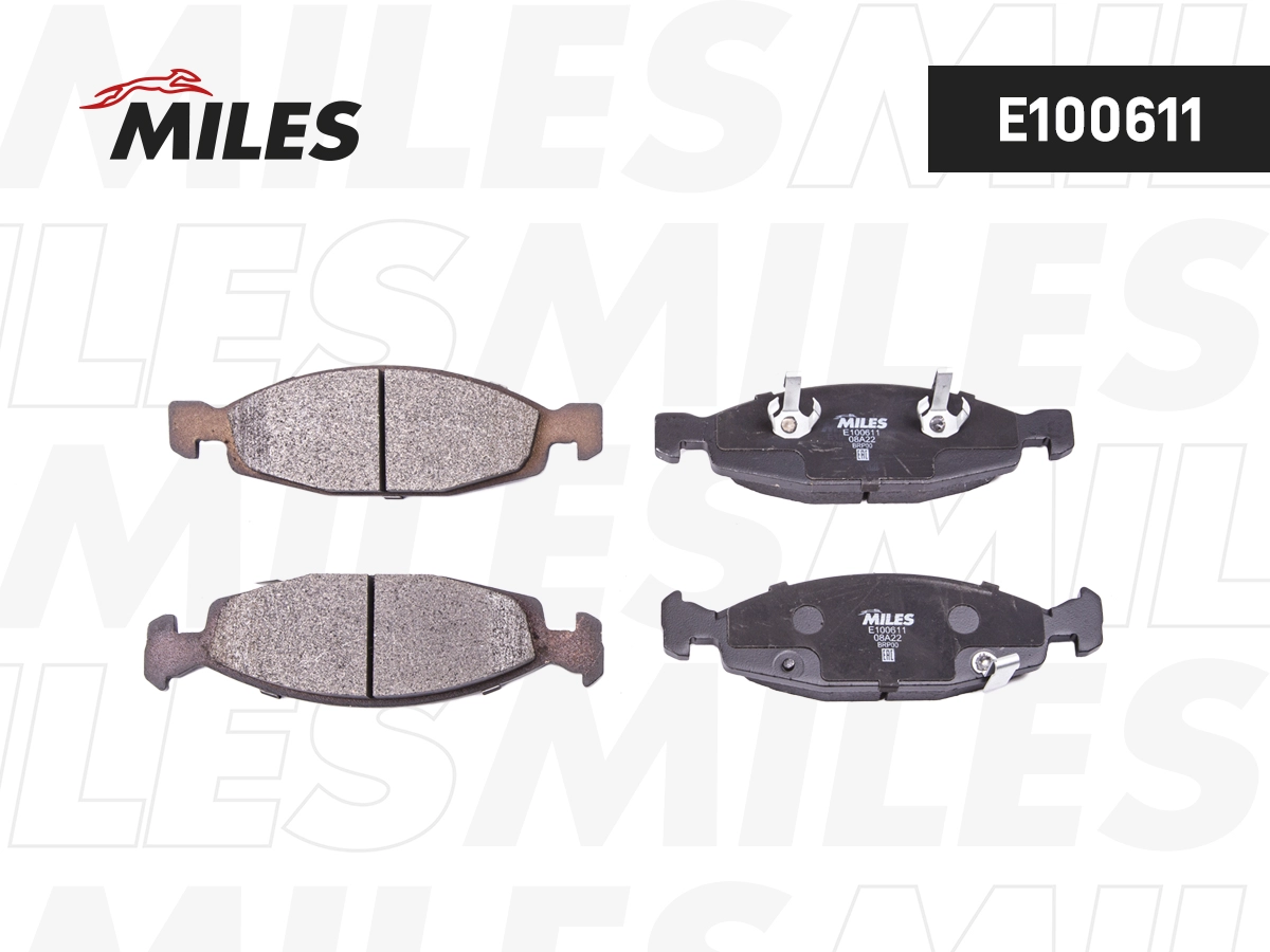 Brake Pad Set, disc brake (E100611)